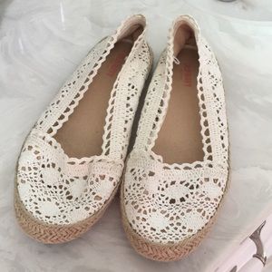 Crochet flats